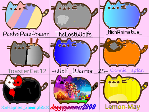 Pusheen Chain Complete :3