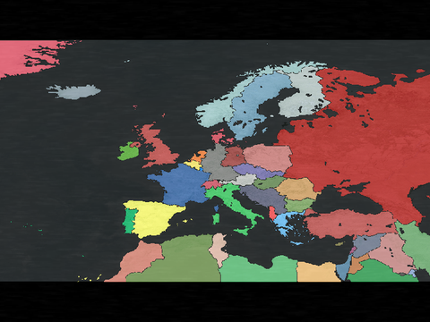 Map of Europe in 1973