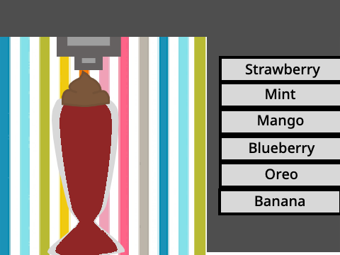 Milkshake Maker (Work in progress) *Trying to add more details*
