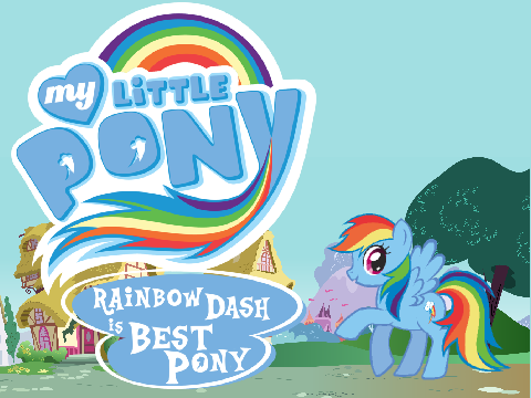 Rainbow Dash Walks around in Ponyville