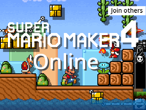 Super Mario Maker 4 ONLINE
