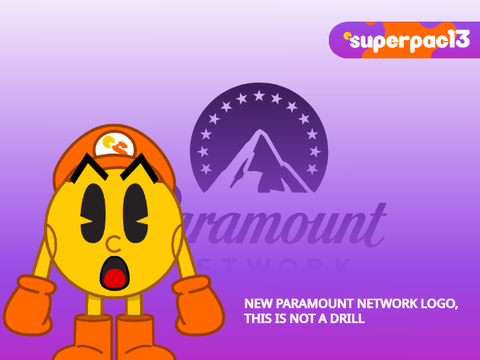 NEW PARAMOUNT NETWORK LOGO, THIS IS NOT A DRILL