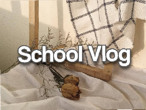 ╭ ✩  school ︵ vlog ?!