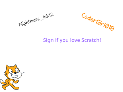 Sign if you love Scratch! remix