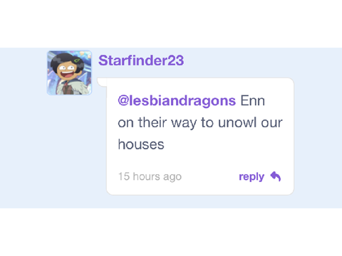 owlnest but the context was petrified in Eda’s place