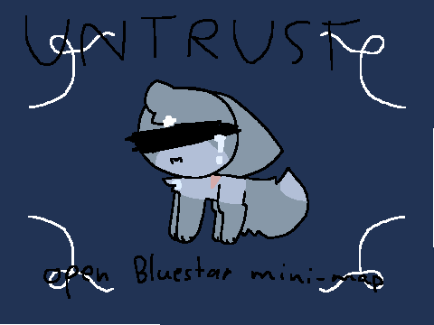 untrust . an open 72 hour Bluestar mini-map 