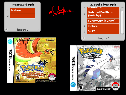 Choose one! Pokemon S.S. and H.G.![1][1]