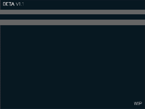 WIP - BETA V1.1