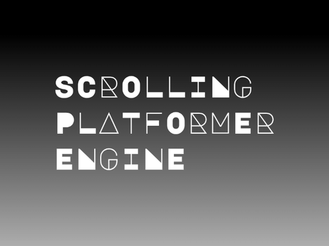 Scrolling Platformer Engine