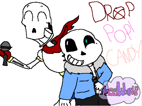 Sans & Papyrus: Drop Pop Candy