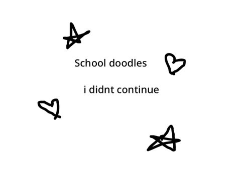 School doodles/tiny art dump<33