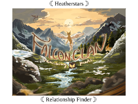 ☾ Heatherstar Relationship Finder ☽