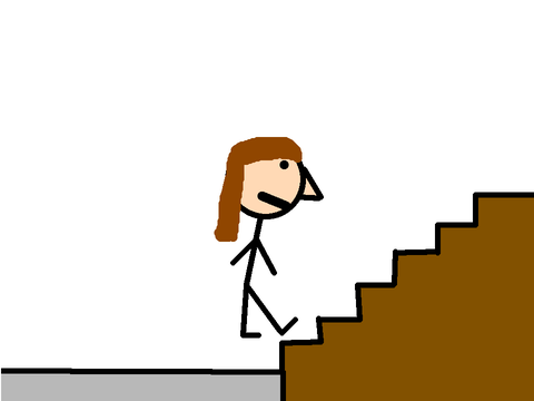 I fell down the stairs