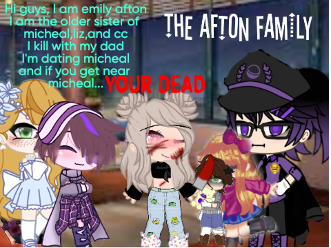 POV: That one girl who makes them apart of the afton family+ships them with micheal