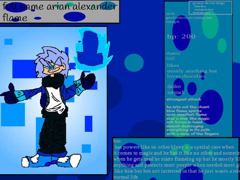 OMG BLUEY PROFILE REAL [for blueys birthday hes 2 years old now :)]