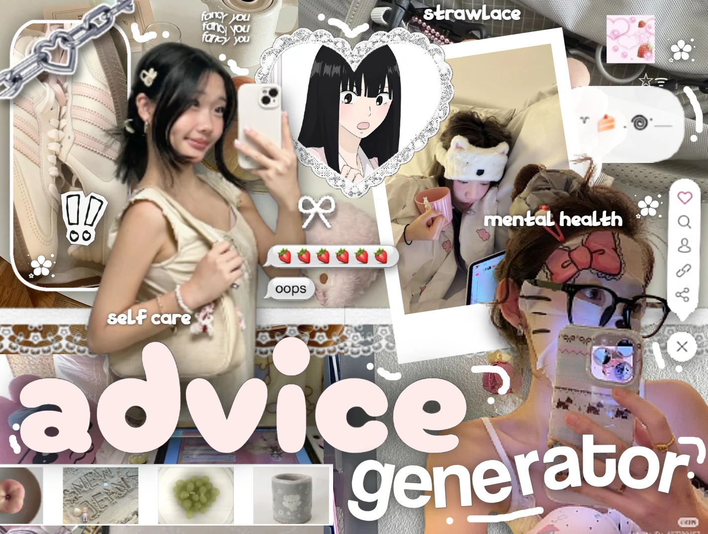  ✉️ advice generator ౨ৎ ⁺  