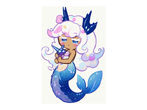✧ - white chocolate pearl cookie