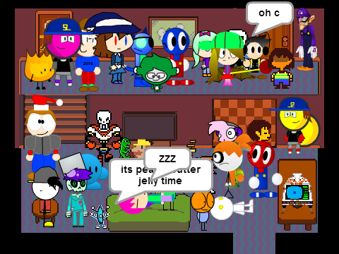 Add Yourself in Papyrus and Sans' House! -2