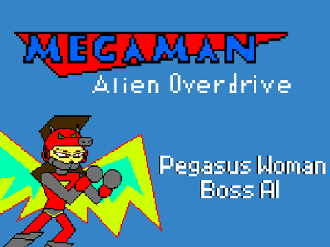 Pegasus Woman - Mega Man Alien Overdrive