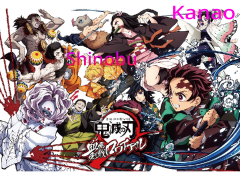 Add your fav Demon slayer character names here! remix