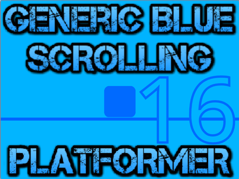 Generic Blue: Scrolling Platformer 16
