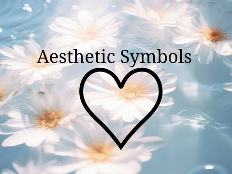 Aesthetic ⠀♫♪ .ılılıll|̲̅̅●̲̅̅|̲̅̅=̲̅̅|̲̅̅●̲̅̅|llılılı. ♪♫     Symbols 