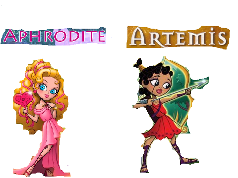 the four popular goddess girls