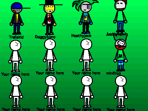 Remix and Add your Character (Use the templates)