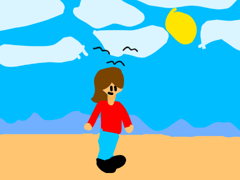 Beach parallax