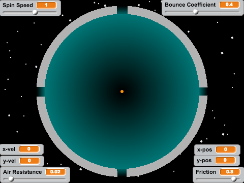 Centrifuge Physics Demo