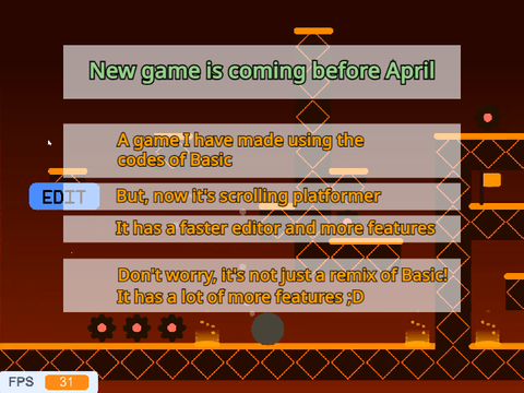 New game: Teaser trailer!