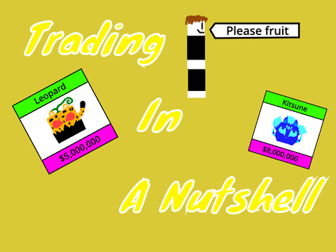 Trading in a nutshell | Blox fruits animation