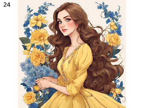 KOTLC Biana Canva art 