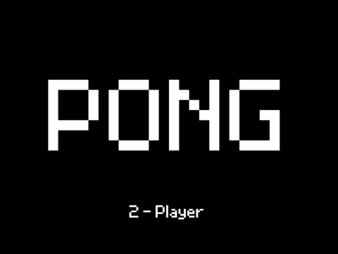Pong - 2 Player