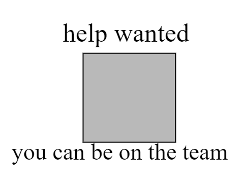 help wanted