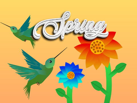 Spring Art! (Go USA!)