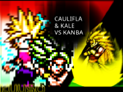 Caulifla and Kale VS Kanba P1