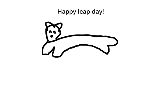 Happy leap day!
