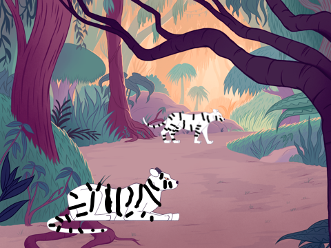 white tigers