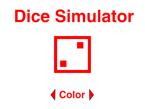 Dice Simulator