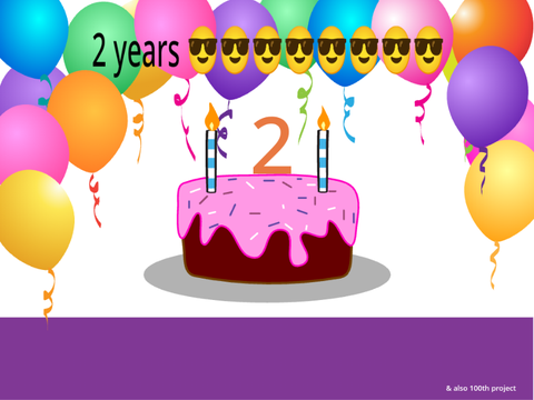 2 years anniversary (yay)