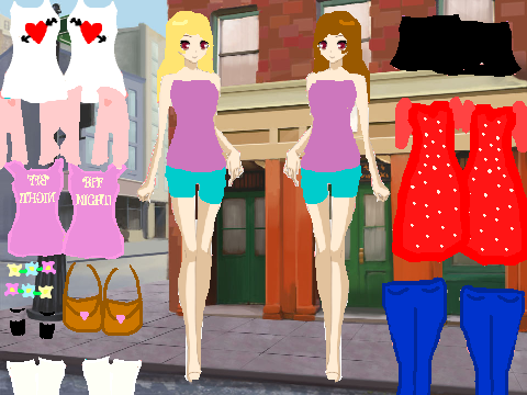 Girls night out Val. Dressup~!