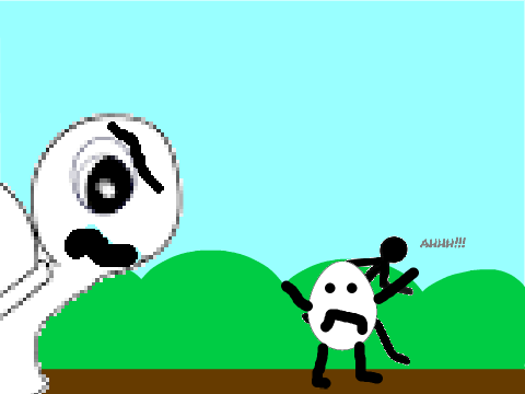 Add yourself running from a giant angry turtle!!!!