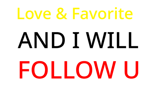 Need Followers? 