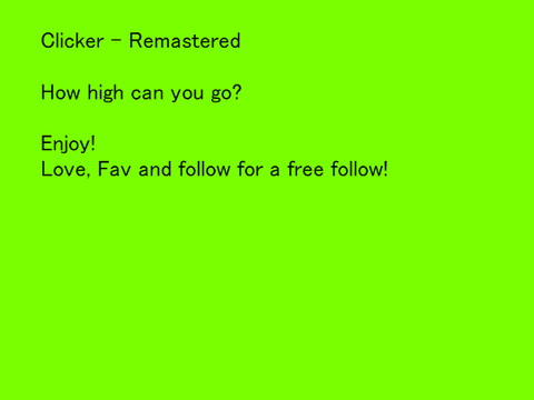 Clicker - Remastered v0.1 BETA