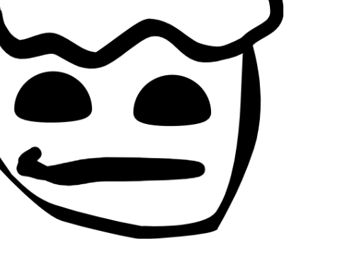 evil stare