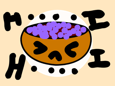 Making blueberry Muffins