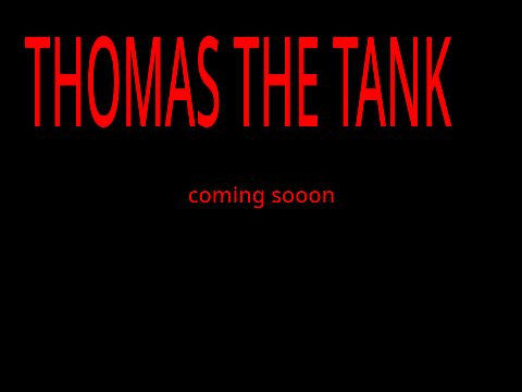 THOMAS DA TANK TRAILER