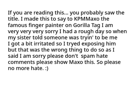 I'm sorry @Maxo
