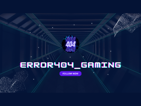 Banner For Error404_Gaming